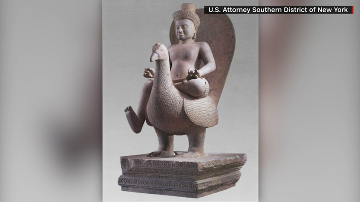 30 Looted Antiquities Returned To Kingdom Of Cambodia