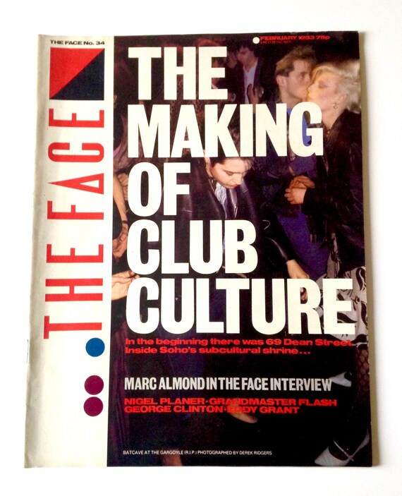 The Face Magazine  Feb 83  The Creating Of Club Culture  Marc Etsy South Korea