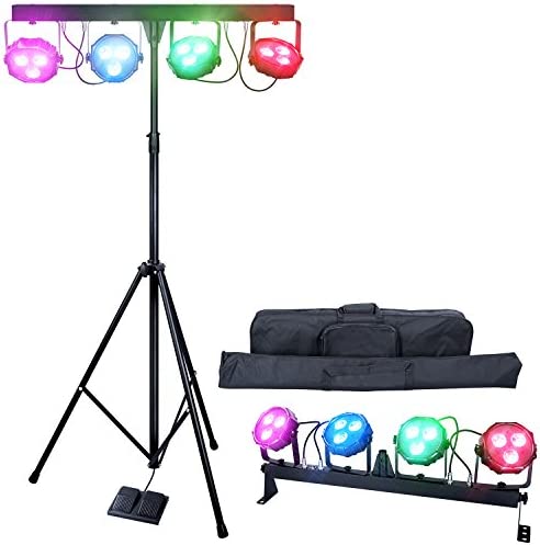 Wash & Led Stage Lighting Tri, Quad & To 7-colour Stage Lights